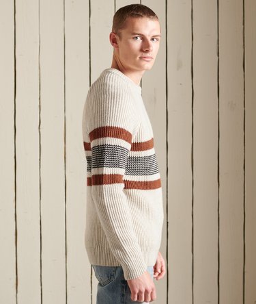 Trui met ronde hals en klassiek patroon Image 3