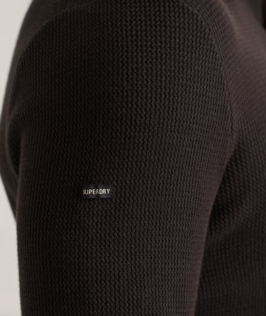 Studios Long Sleeve Knitted Polo Shirt Image 4
