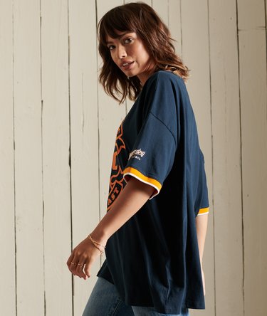 Camiseta oversize Collegiate Image 4