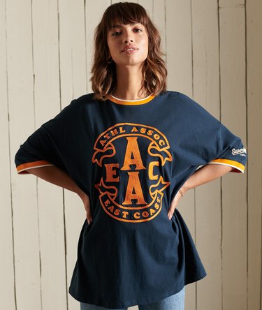 Camiseta oversize Collegiate Image 2