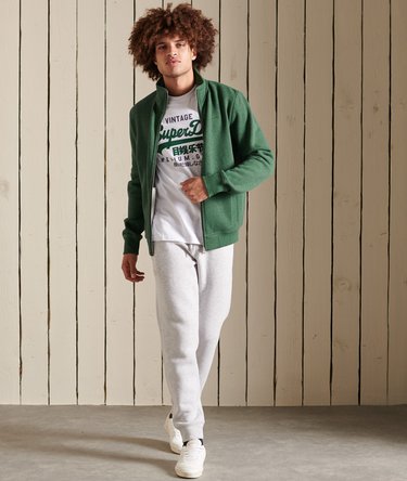 Vintage Logo Trainingsjacke mit Stickerei Image 2