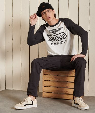 Black Out Raglan Long Sleeve Top Image 5