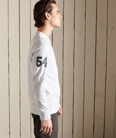 Script Style Long Sleeve Top Image 3