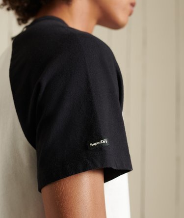 T-shirt raglan Black Out Image 6