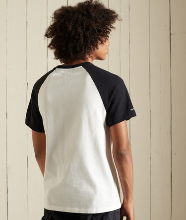 T-shirt raglan Black Out Image 3