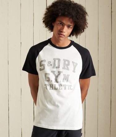 T-shirt raglan Black Out Image 1