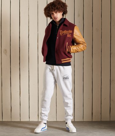Script Style College Joggers Image 2