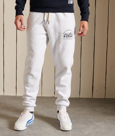 Script Style College Joggers Image 1