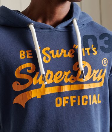 Vintage Logo American Classic Unbrushed Hoodie Image 3