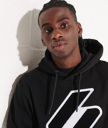 Code Logo Chenille Hoodie Image 4