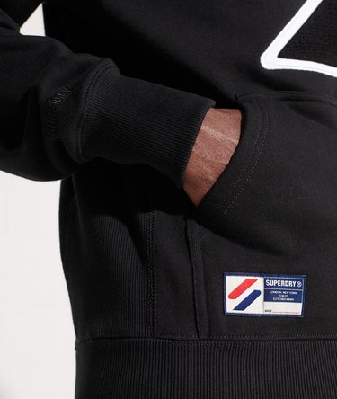 Code Logo Chenille Hoodie Image 6