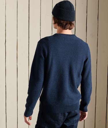 Textured Twist Crew Jumper Image 3
