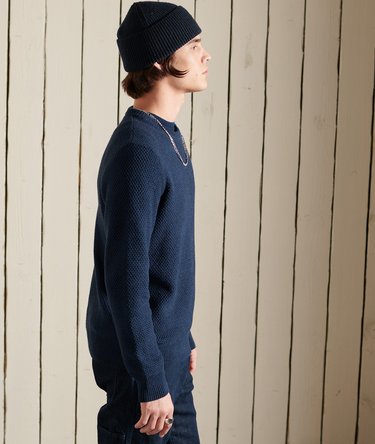 Textured Twist Crew Jumper Image 5