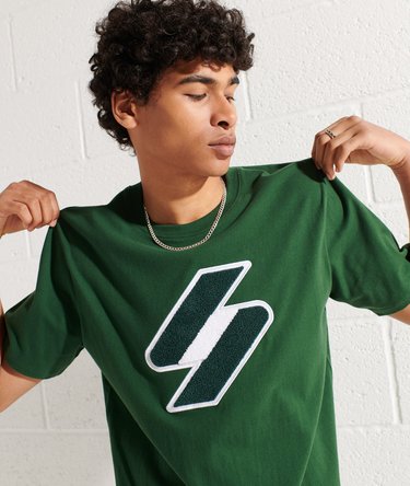 Code Logo Chenille T-Shirt Image 3