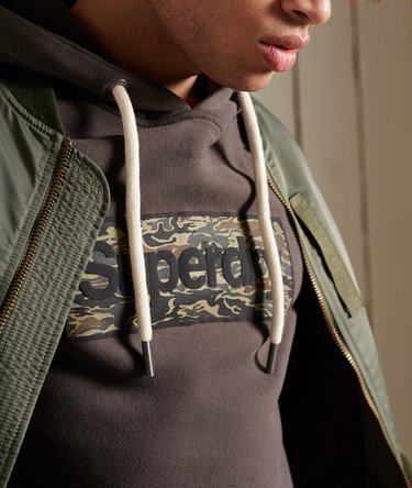 Core Logo Infill Hoodie Image 5