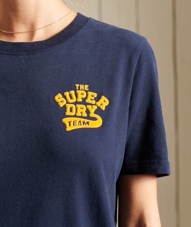 T-shirt floqué style College Script Image 4