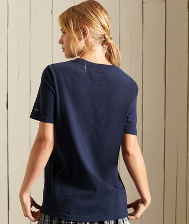 T-shirt floqué style College Script Image 3