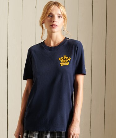 T-shirt floqué style College Script Image 1