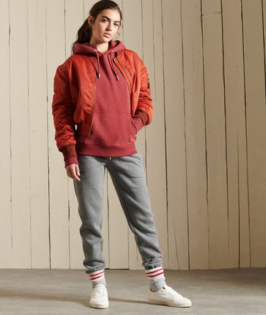 Sweat &agrave; capuche brod&eacute; Vintage Logo Image 2