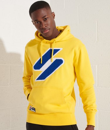 Code Logo Chenille Hoodie Image 1
