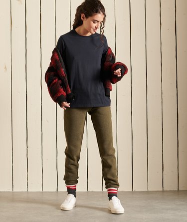 Jogginghose mit aufgesticktem Vintage-Logo Image 2