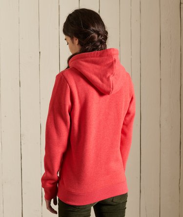 Vintage Logo Embroidered Zip Hoodie Image 3