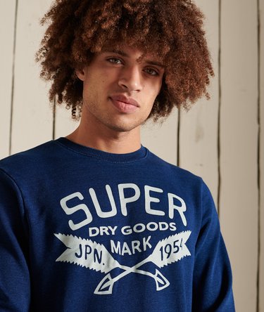 Sweat ras-du-cou Script Style Workwear Image 3