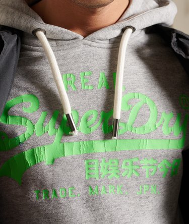 Ongeborstelde Vintage Logo American Classic hoodie Image 4