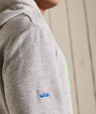 Ongeborstelde Vintage Logo American Classic hoodie Image 5