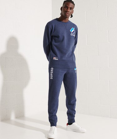 Code rundhalsad sweatshirt med påsydd logga Image 2