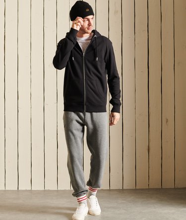 Sweat à capuche zippé brodé Vintage Logo Image 2