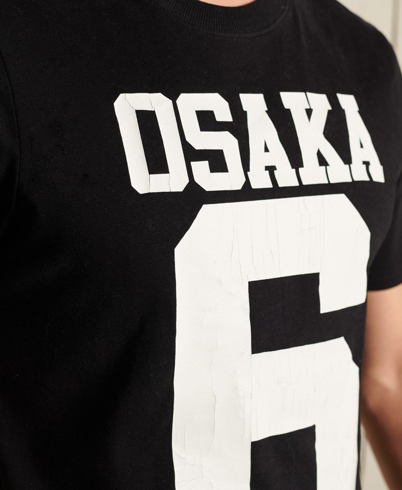 mens Osaka T-Shirt in Black | Superdry CA-EN