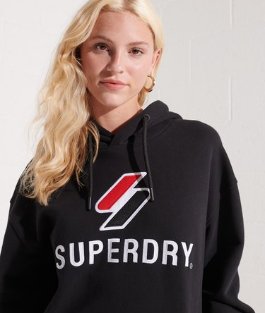 Oversized hoodie met appliqué Image 4