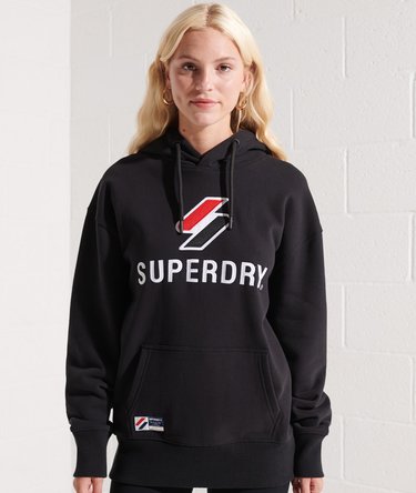 Oversized hoodie met appliqué Image 1