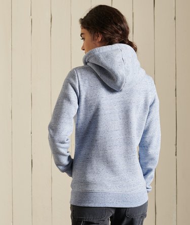 Vintage Logo Embroidered Zip Hoodie Image 4