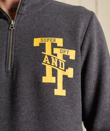Felpa sportiva a mezza zip Track & Field Image 4