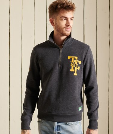 Felpa sportiva a mezza zip Track & Field Image 1