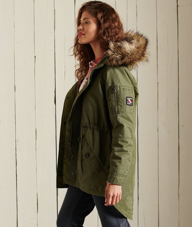 Winter Coat Ladies Fishtail Parka Uk Fred Perry Fishtail Parka