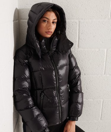 Mountain Hooded Down Jacket Image 3