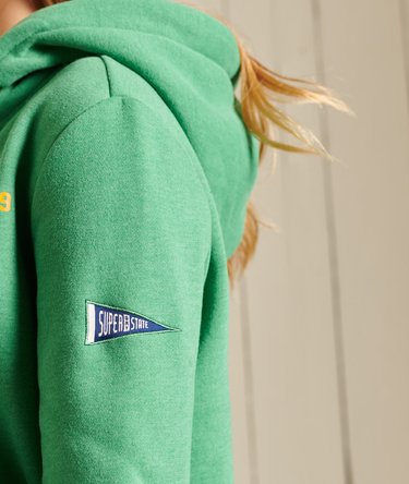 Vintage Logo Source Hoodie mit Reißverschluss Image 6