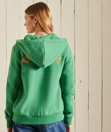 Vintage Logo Source Hoodie mit Reißverschluss Image 3
