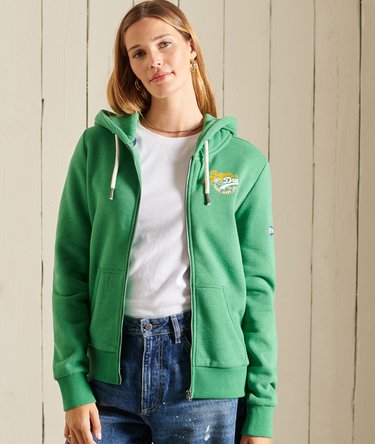 Vintage Logo Source Hoodie mit Reißverschluss Image 1