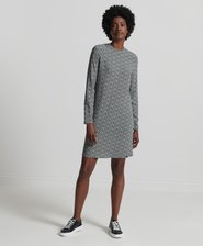 Long Sleeve Woven Mini Dress