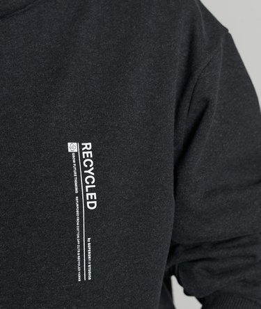 Recycled Micro Side Hoodie Image 1