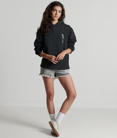 Recycled Micro Side Hoodie Image 3