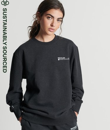 Recycled Micro Top Crew Sweatshirt Image 3