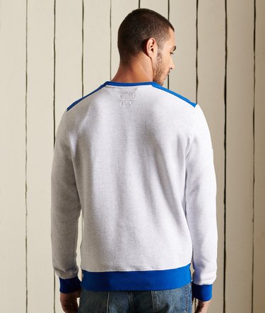 Vintage Logo Colour Block Crew Sweatshirt Image 3