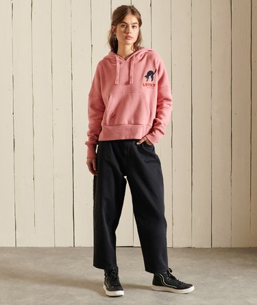 Embellished Suika Boxy Hoodie Image 1