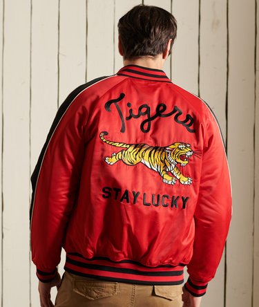 Unisex Chinese New Year Suika Bomber Jacket Image 1
