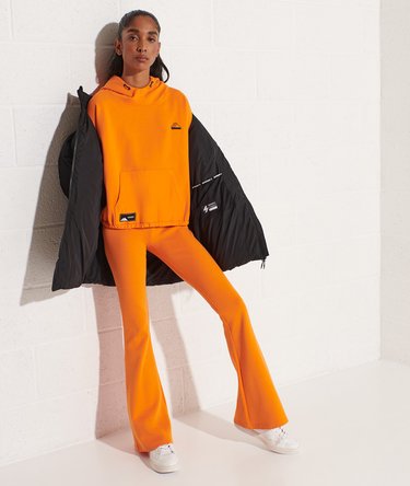 Mountain Tech Crop Hoodie Image 2